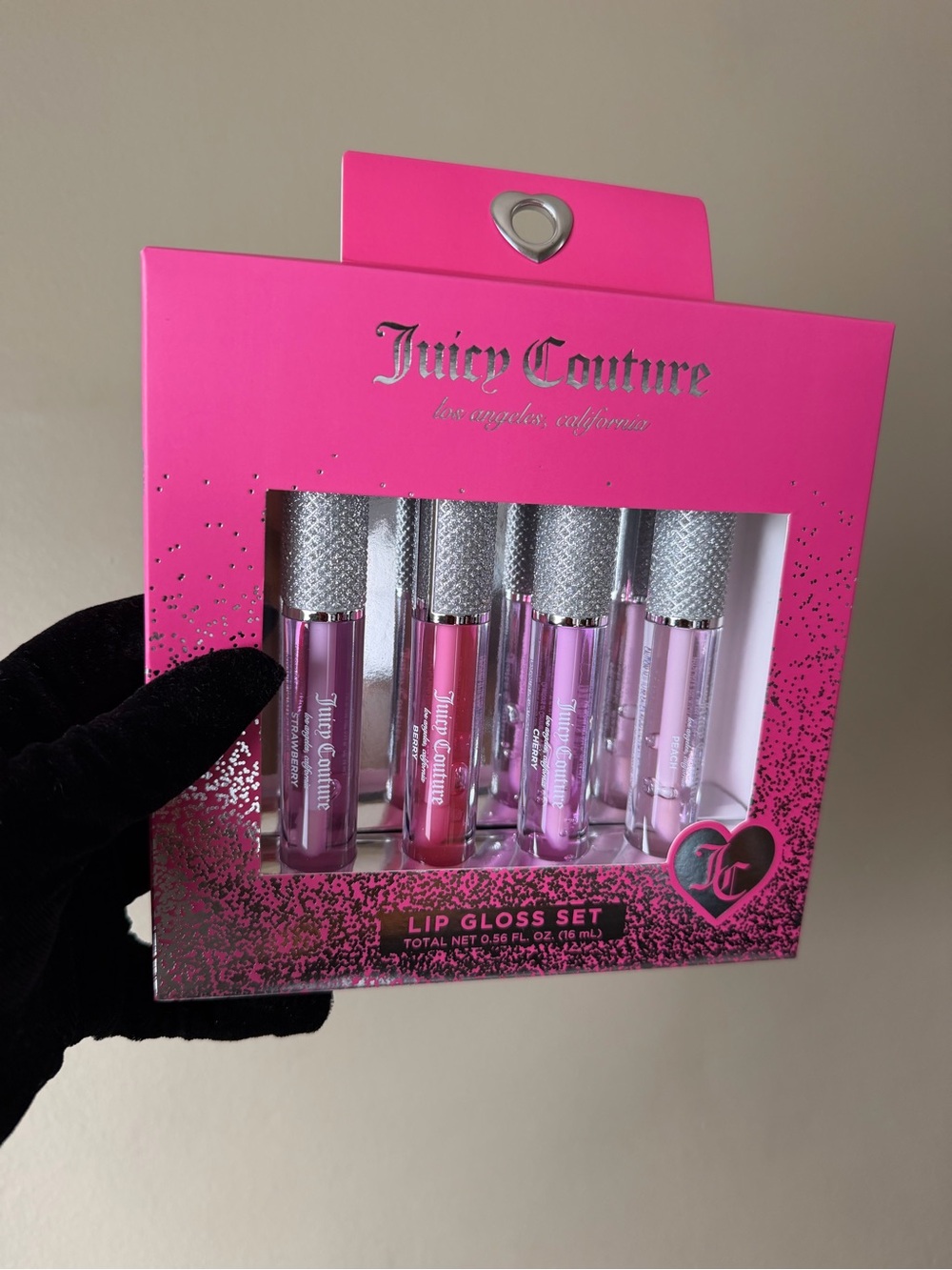 Juicy Couture Pink Lip Gloss Set - Assorted Pink & Mauve Shades.NWT